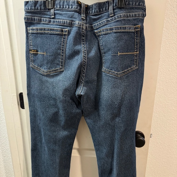 Ariat Rebar M4 Relaxed Bootcut Work Jeans – Dark Wash size 38/30 - Picture 2 of 4
